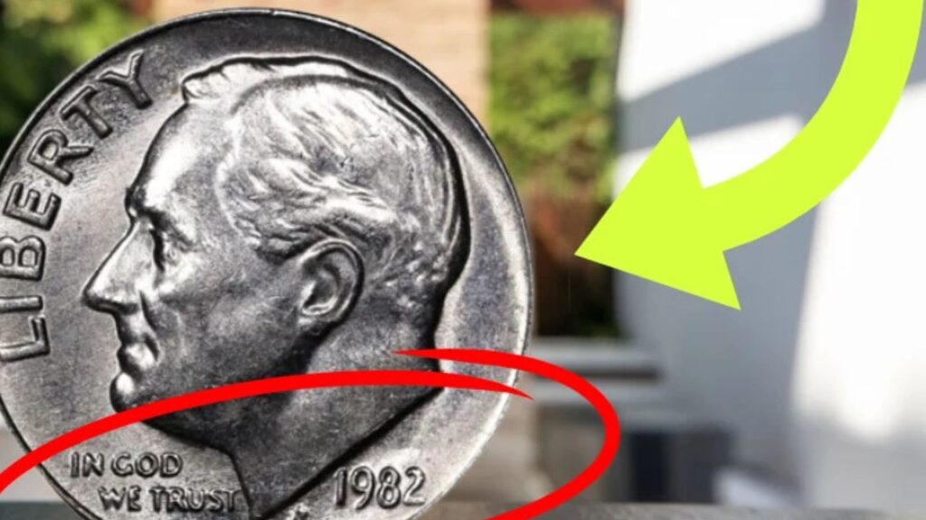 1982 No-Mint Roosevelt Dime