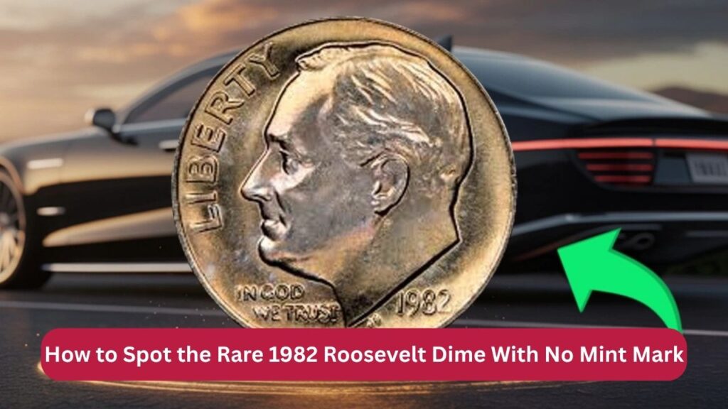 1982 Roosevelt Dime With No Mint Mark