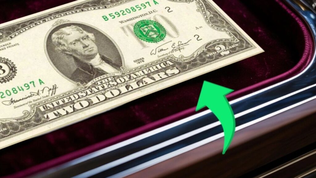 $2 Note With a Repeater Serial